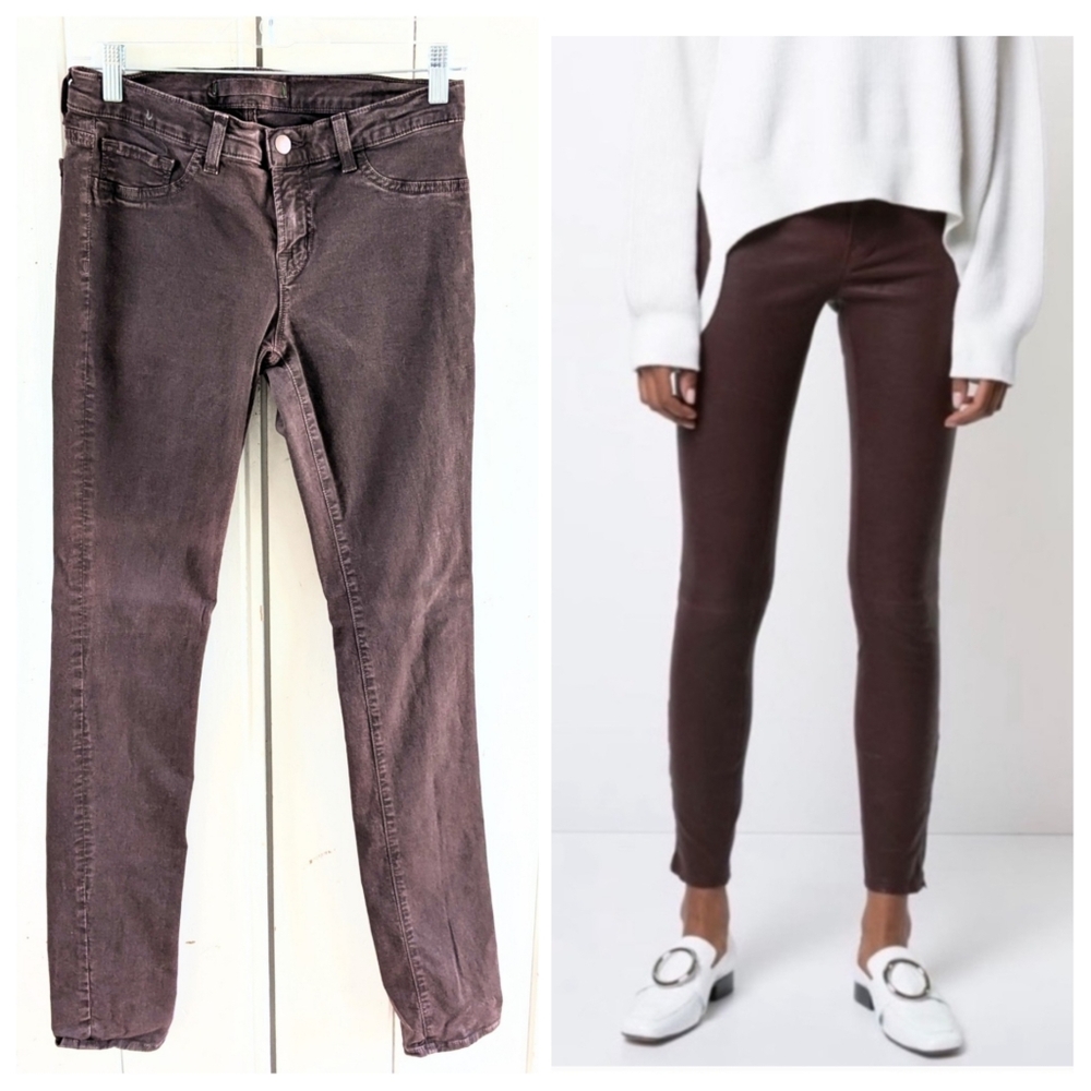 J Brand Brown Pencil Leg  Jeans sz 28